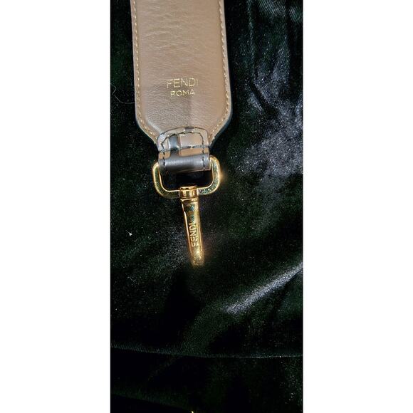 Fendi Mini Strap You Leather Shoulder Strap - Picture 3 of 4